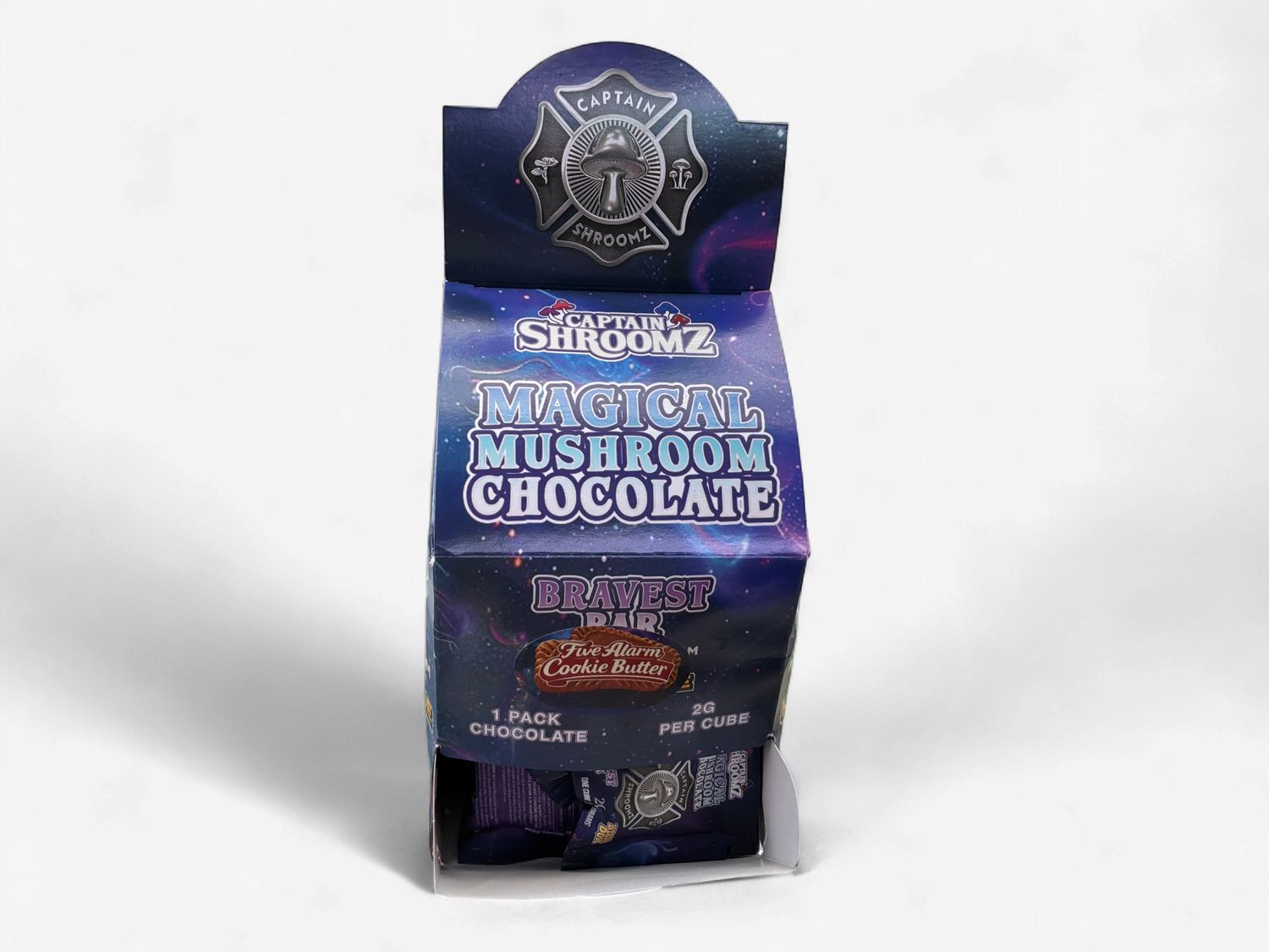 CptShrooms Bravest Chocolates