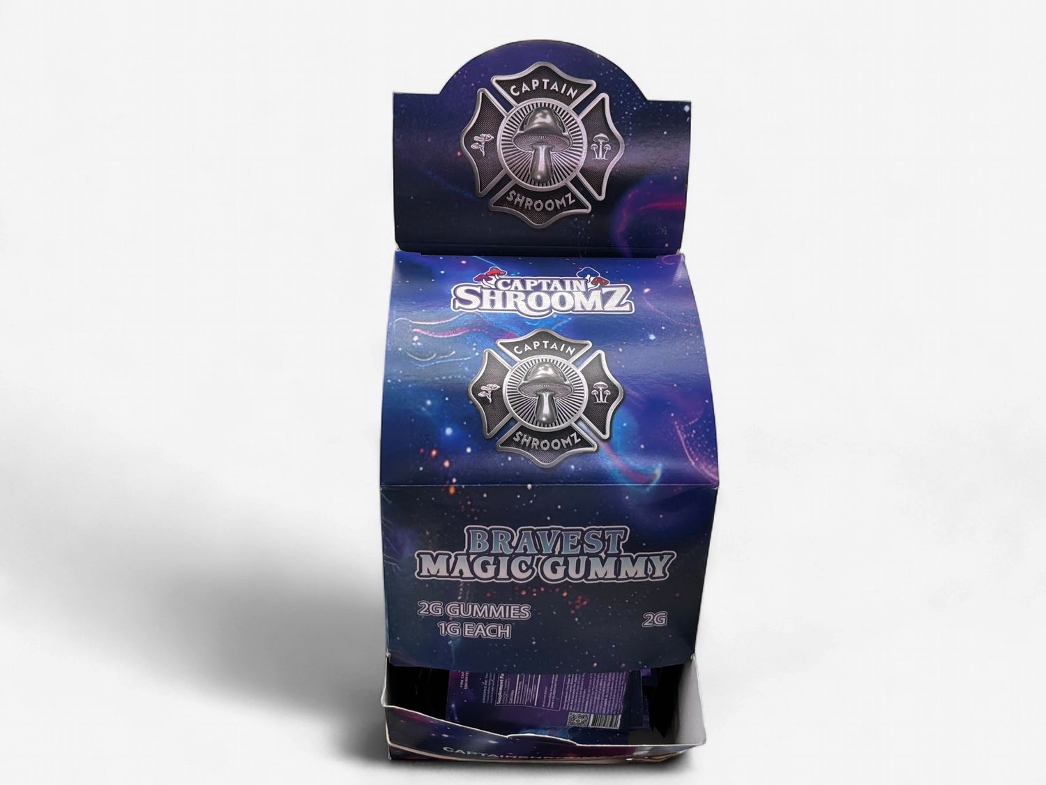 CptShrooms Bravest Mushroom Gummies 2g