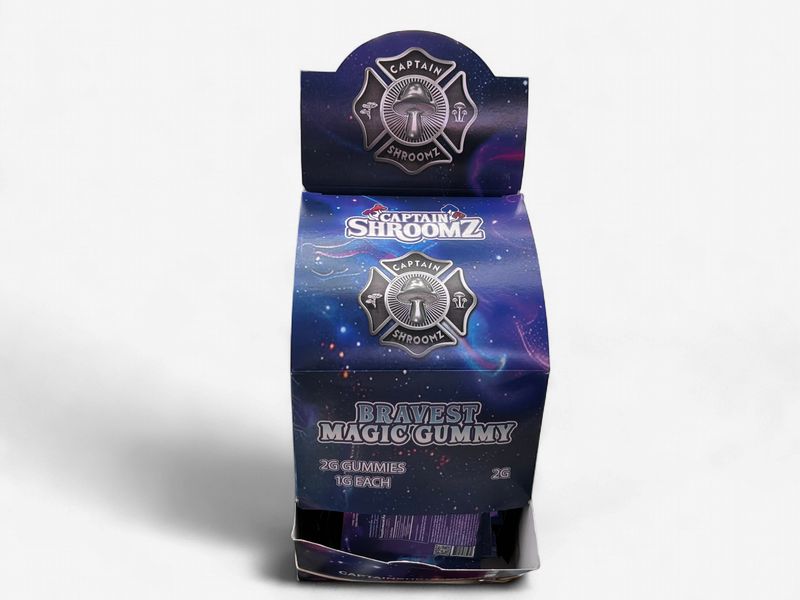 CptShrooms Bravest Mushroom Gummies 2g