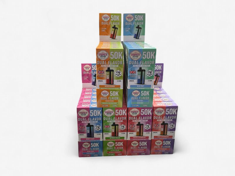 Dinner Lady Dual Flavor 50K Disposable Vape