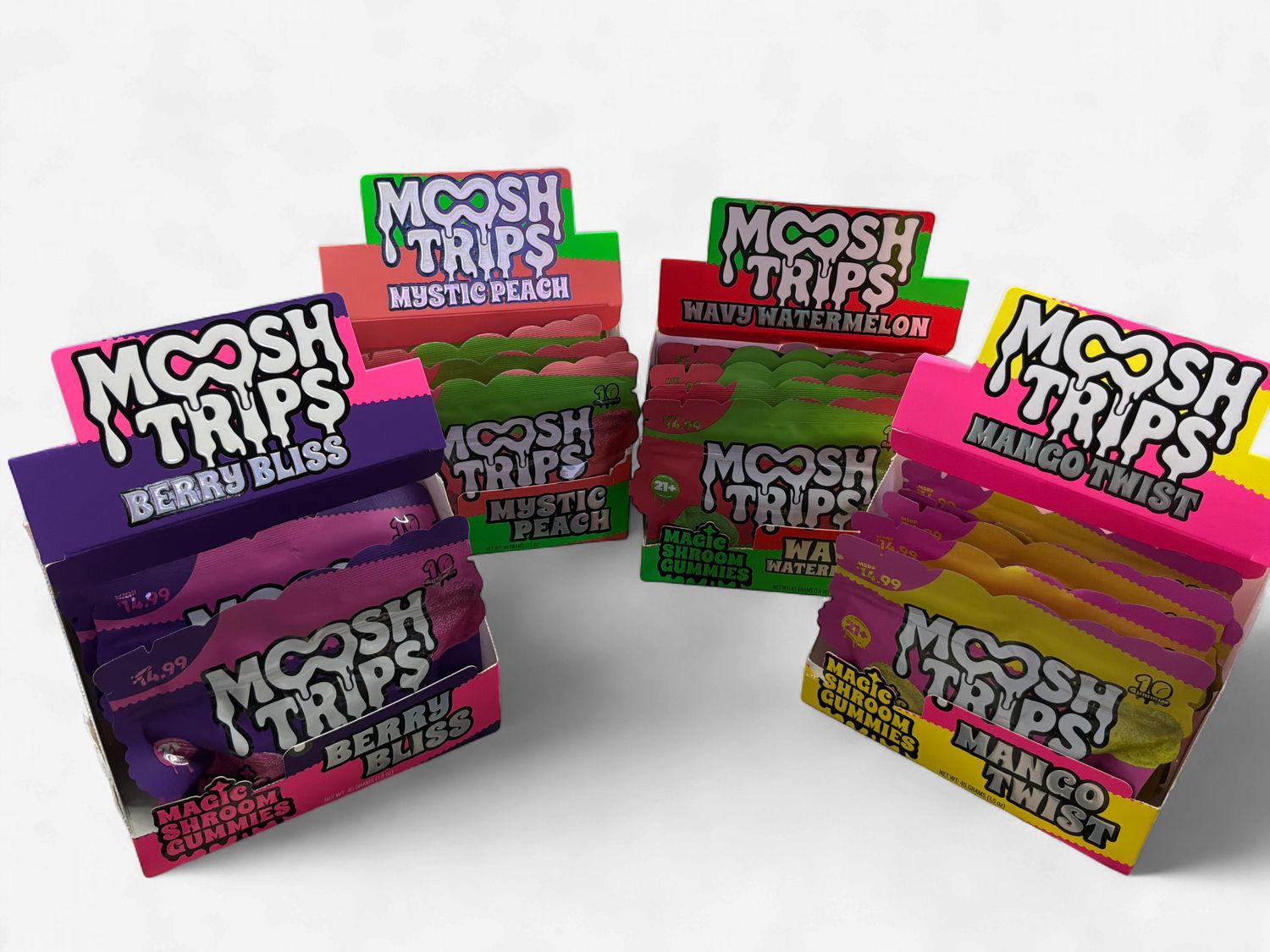 Moosh Trips Magic Shroom Gummies 10 pk $14.99