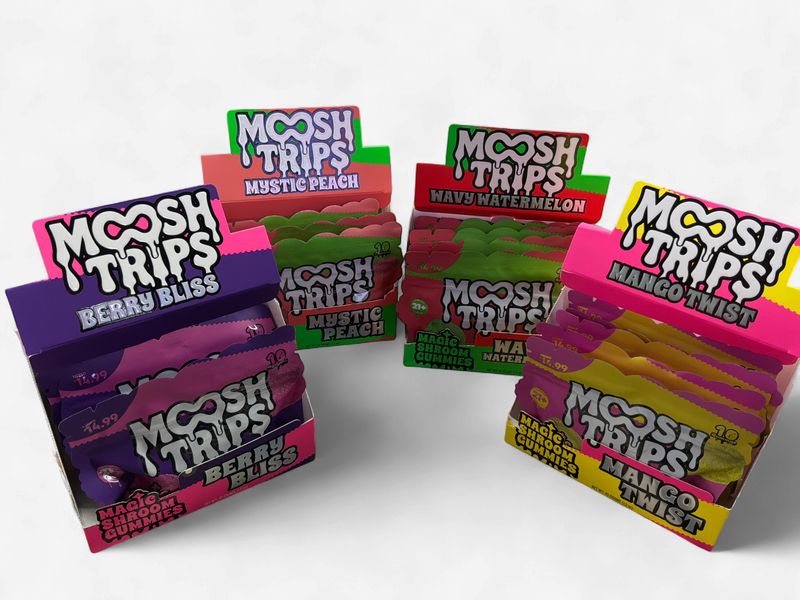 Moosh Trips Magic Shroom Gummies 10 pk $14.99