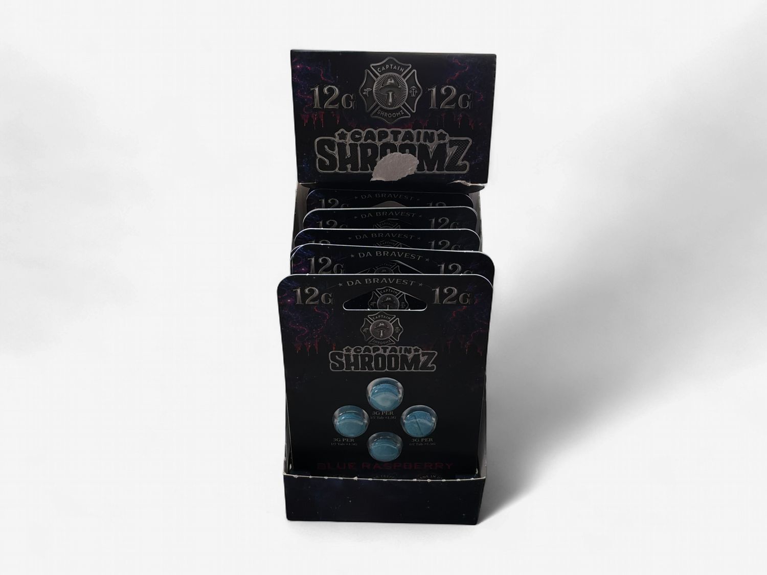 Captain Shroomz 12G Mushroom Tabs