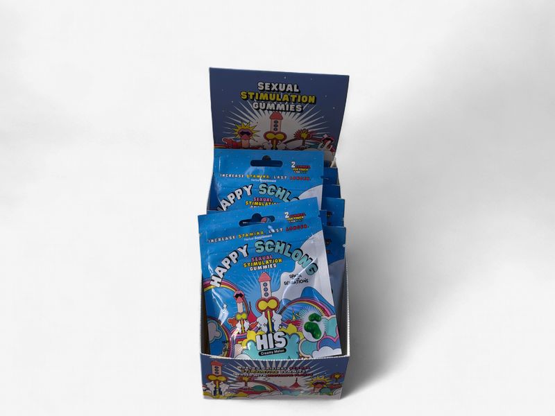 Spark Your Sensation Happy Schlong Gummies 2ct