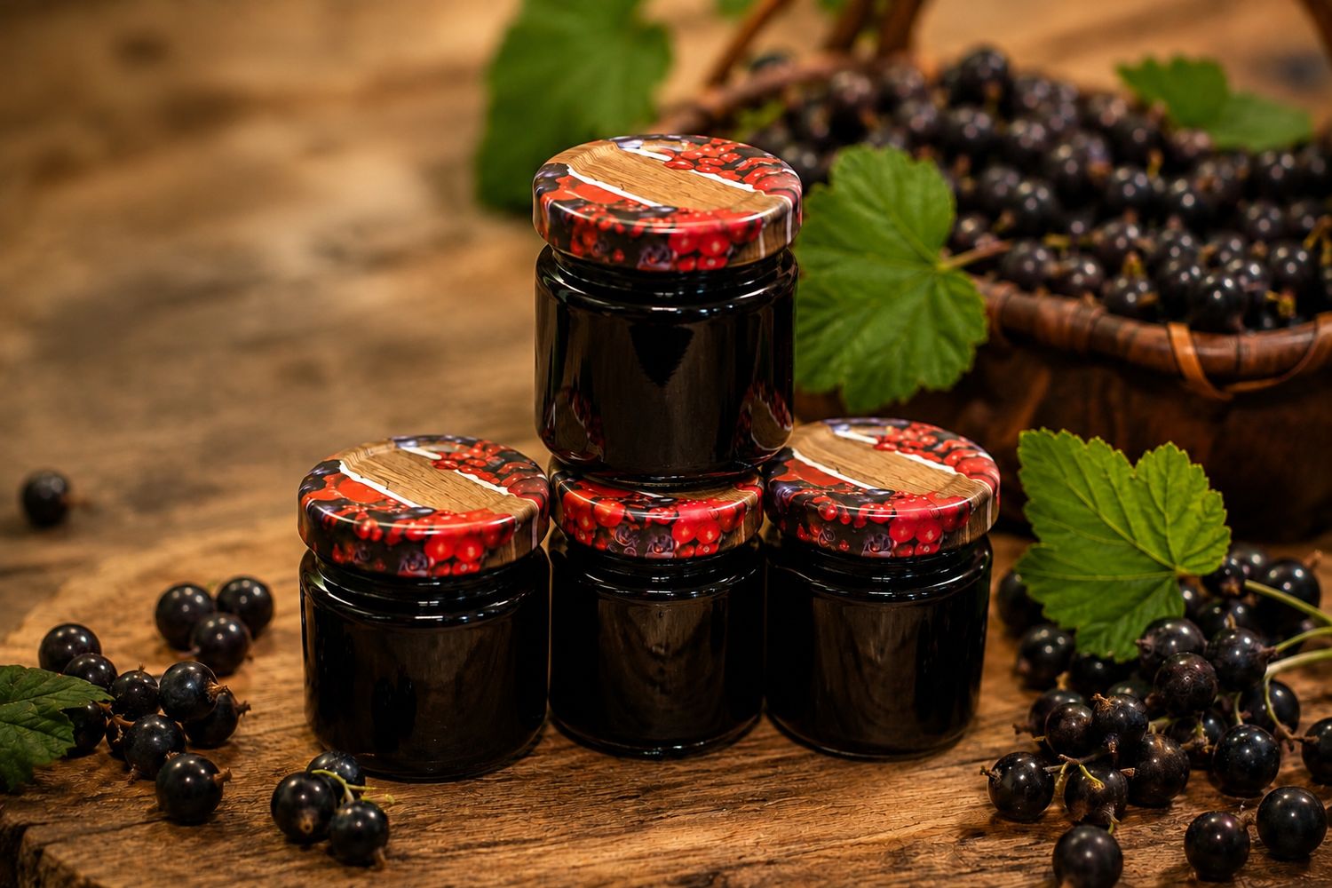 Schwarze Johannisbeere Marmelade
