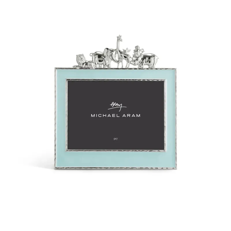 ARAM Animal Frame 5x7 Blue Enam