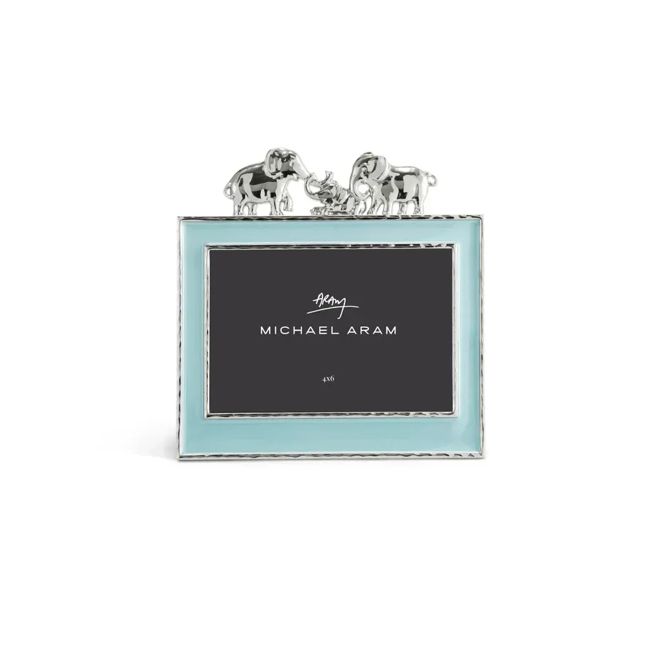 ARAM 4x6 Elephant Frame Blue En