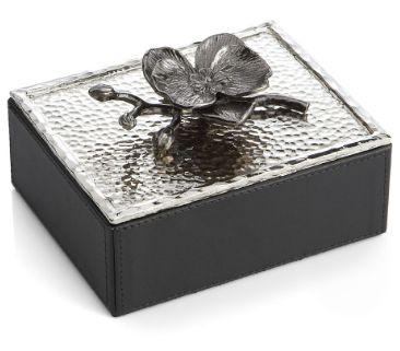 ARAM White Orchid Keepsake Box