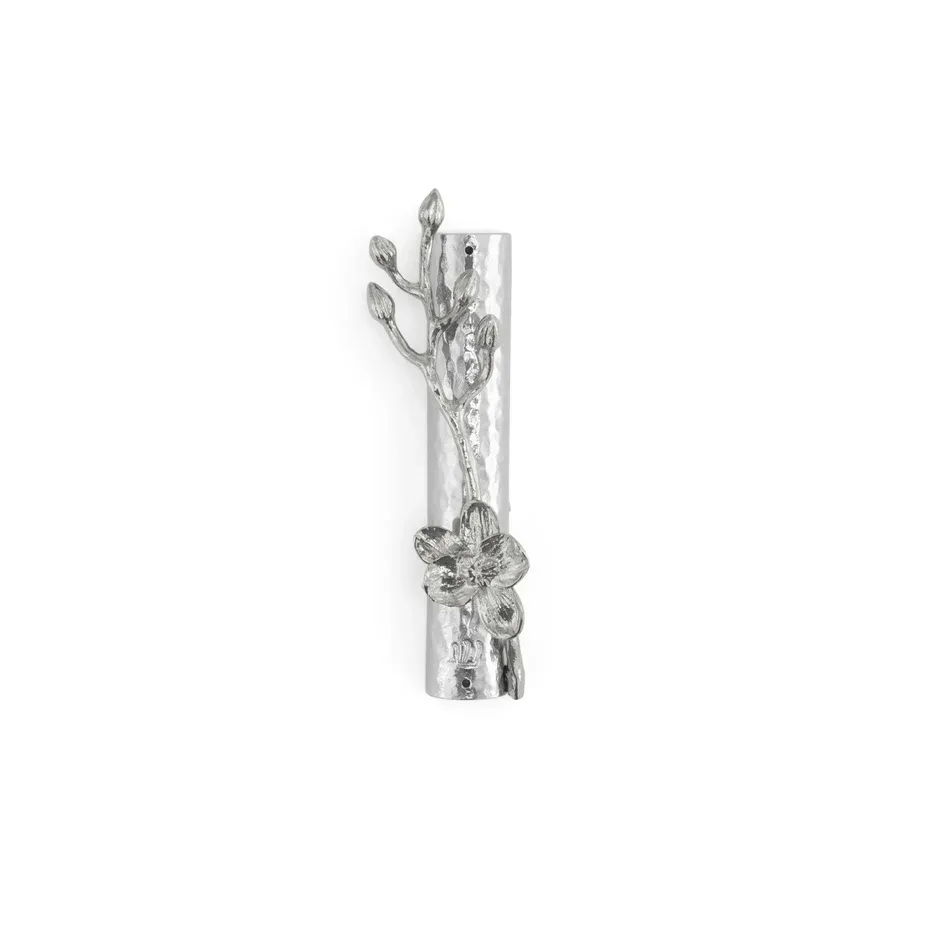 ARAM White Orchid Mezuzah