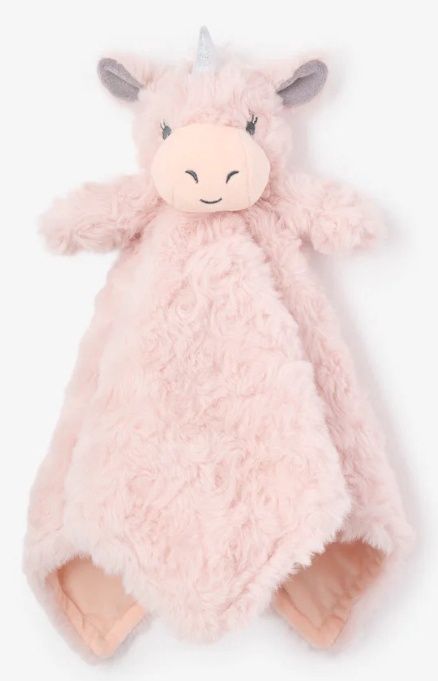 ELE Flat Security Blanket Pink Unicorn/Flatso Bunny