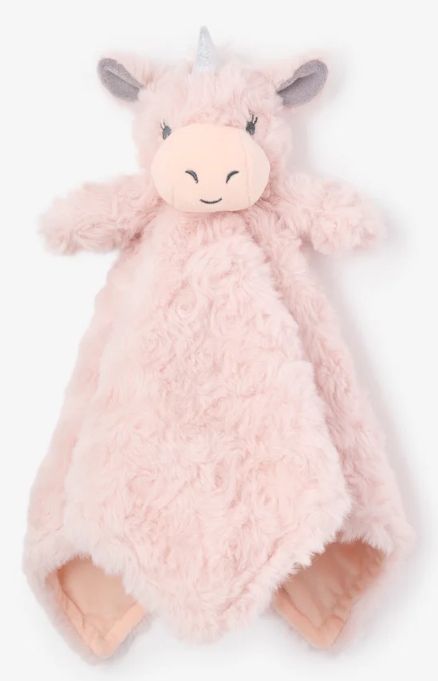 ELE Flat Security Blanket Pink Unicorn/Flatso Bunny