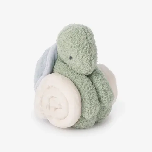 ELE Turtle Mini Huggie Plush Toy and Blanket