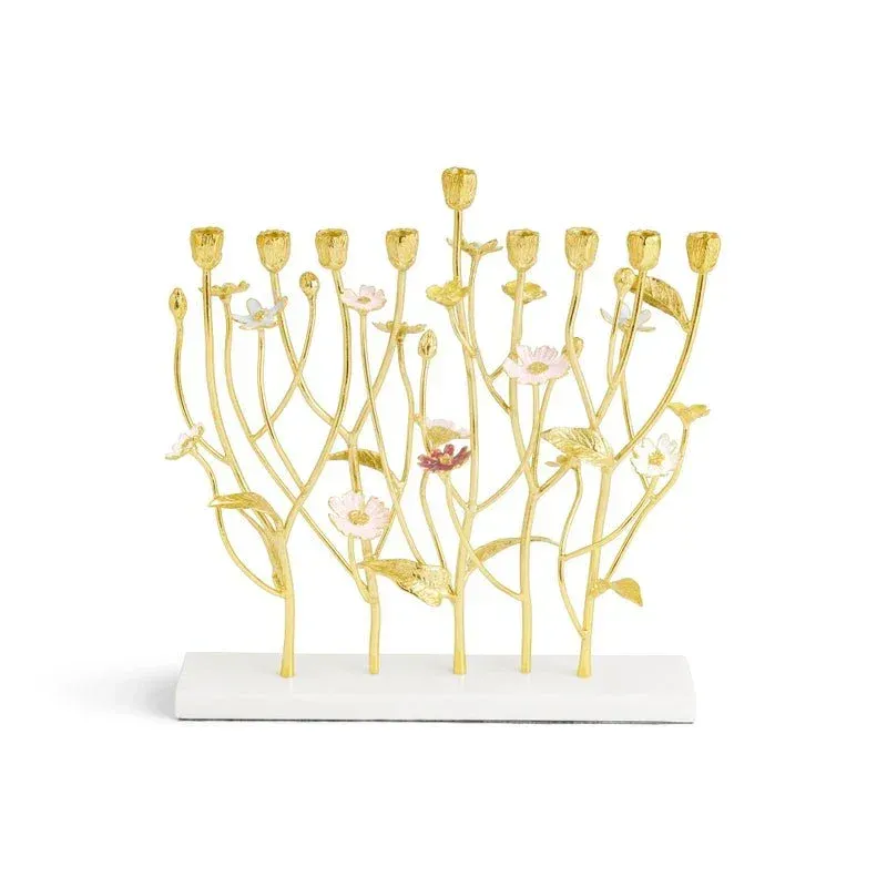ARAM Wildflowers Menorah