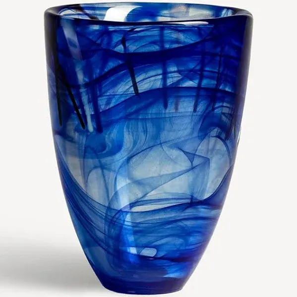 ORR KostaBoda Contrast Vase BLUE 200mm