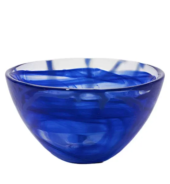 ORR KostaBoda Contrast Bowl Blue SMALL
