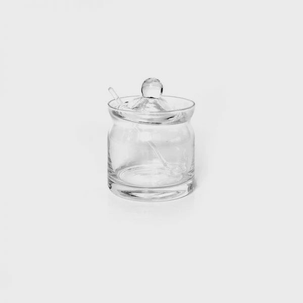ALEF Glass Honey Dish