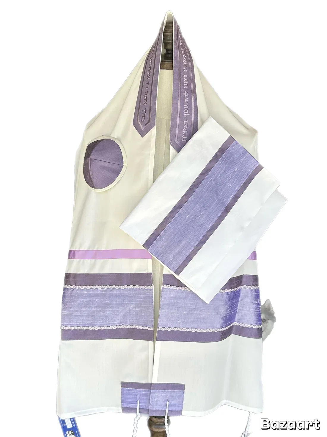 MJ Women’s Lavender Two Tone Tallit