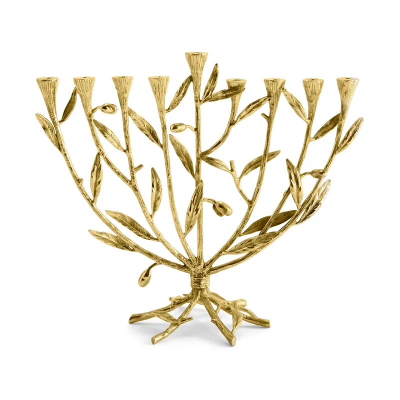 ARAM Olive Branch Menorah