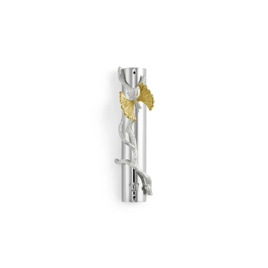 ARAM Butterfly Ginkgo Luxe Mezuzah