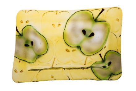 COPA Glass Platter Apple
