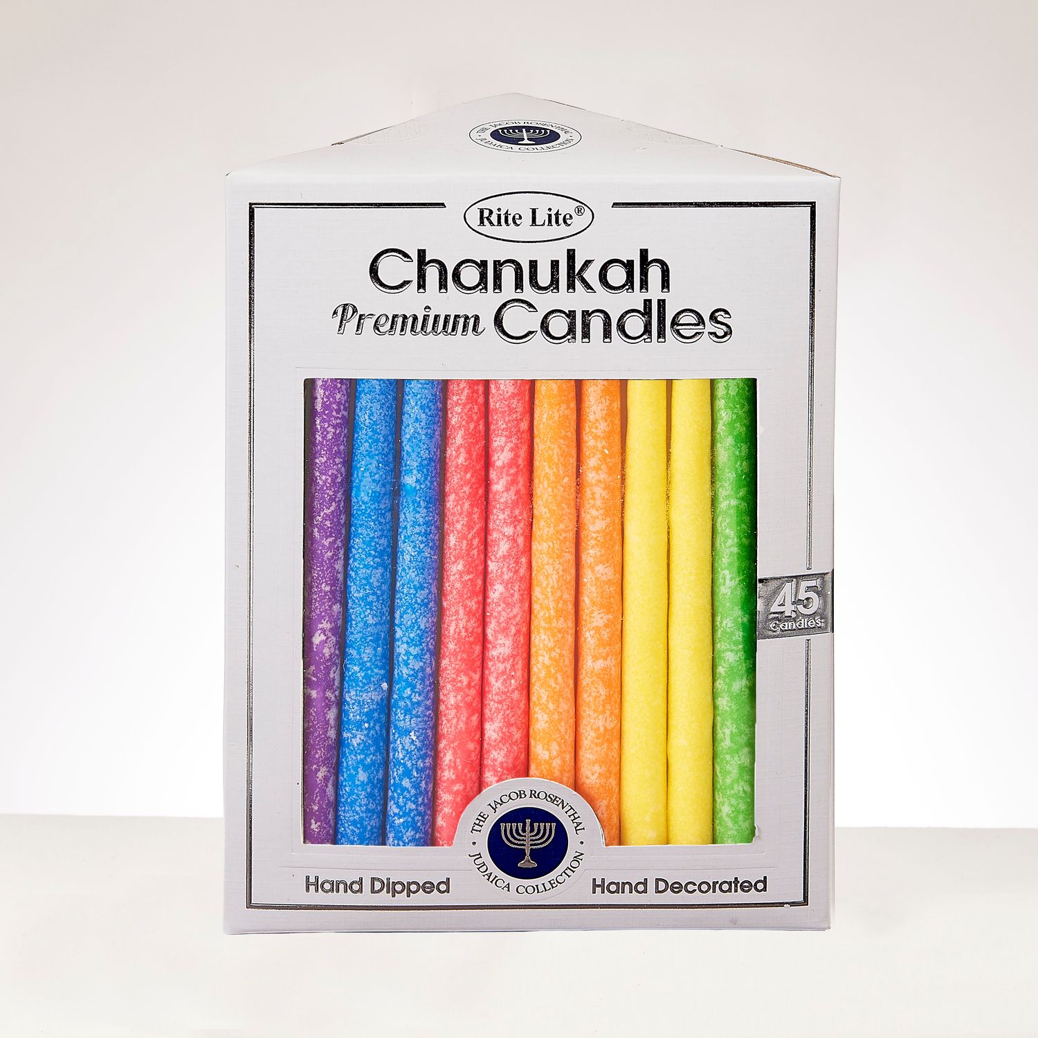 RIT Premium Frosted Hanukkah Candles