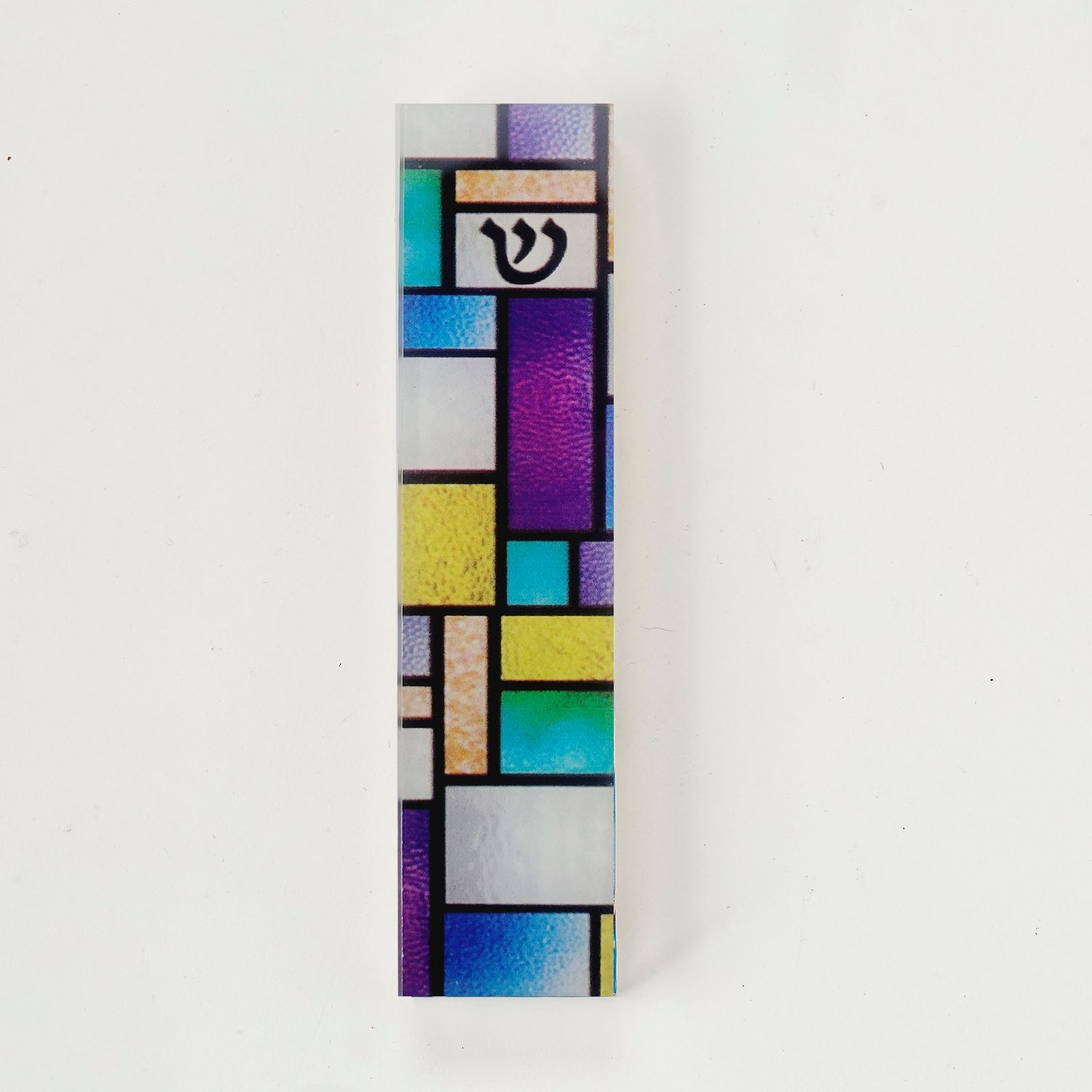 RIT Art Glass Mezuzah