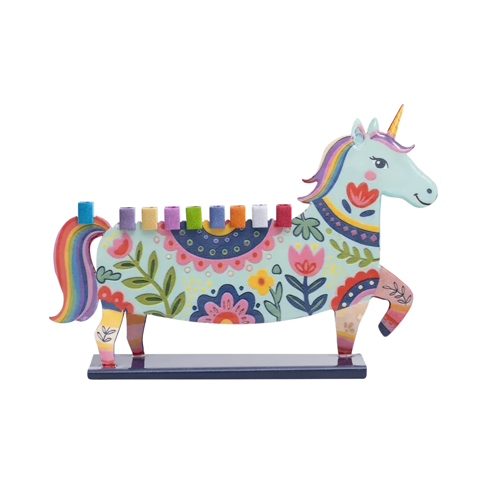 ALEF Emanuel Unicorn Menorah
