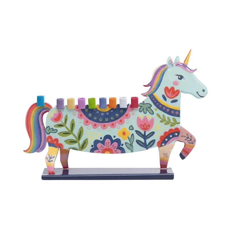 ALEF Emanuel Unicorn Menorah