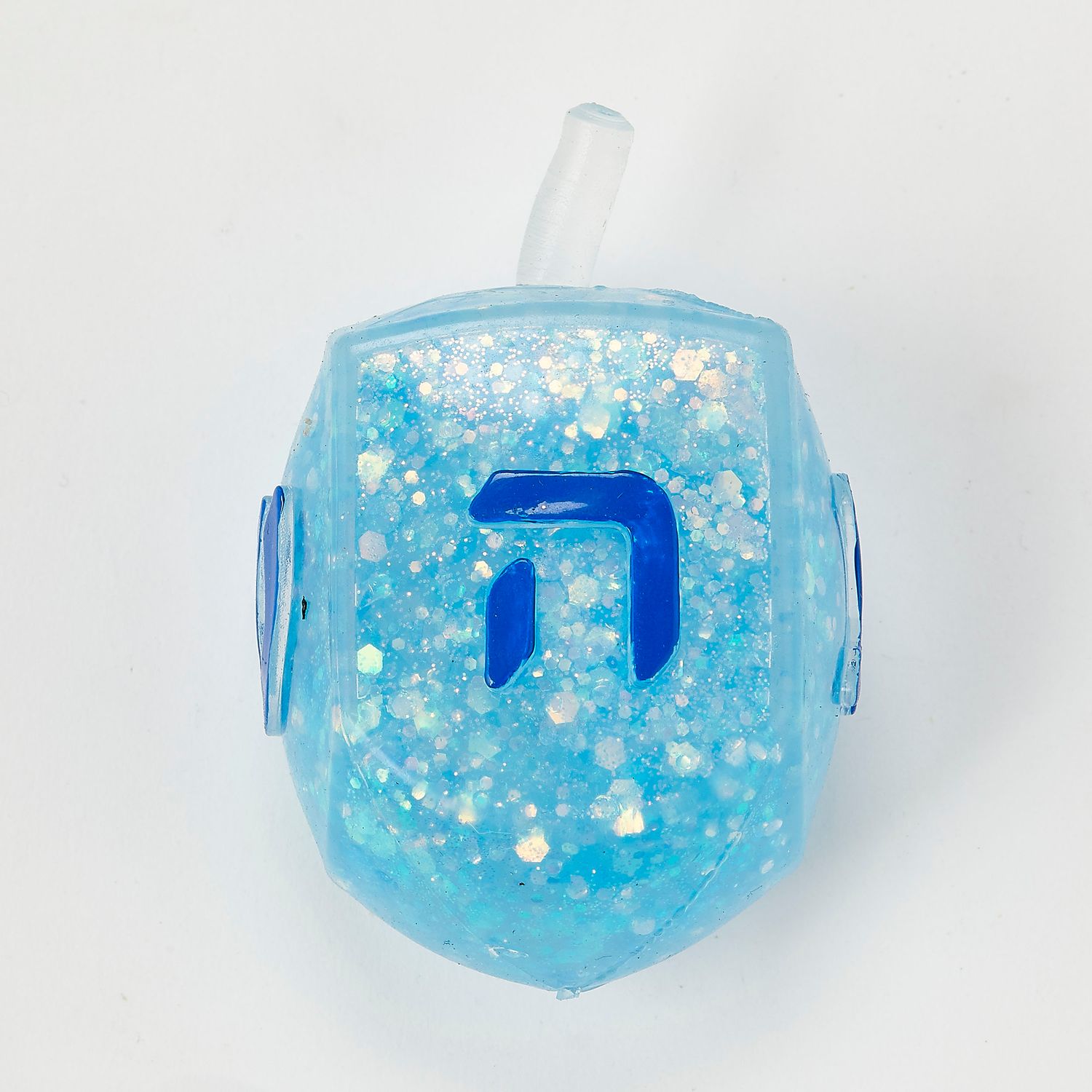 RIT Squish Dreidel filled with Iridescent Glitter