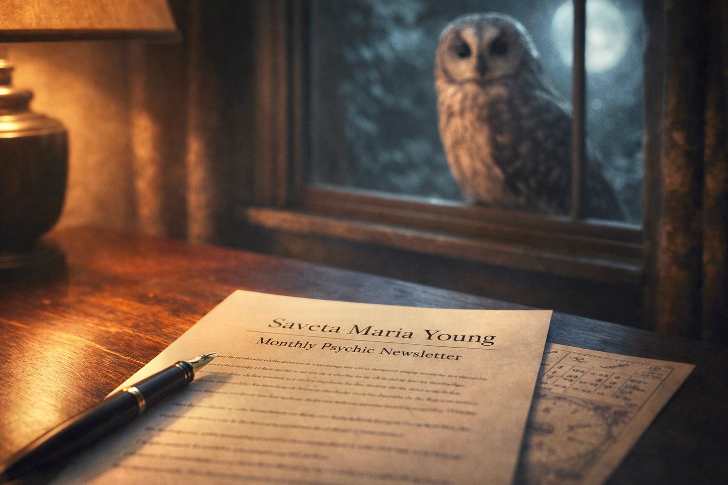 Saveta Maria Young Psychic Newsletter - Tier II