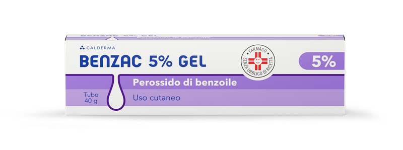BENZAC*GEL 40G 5%