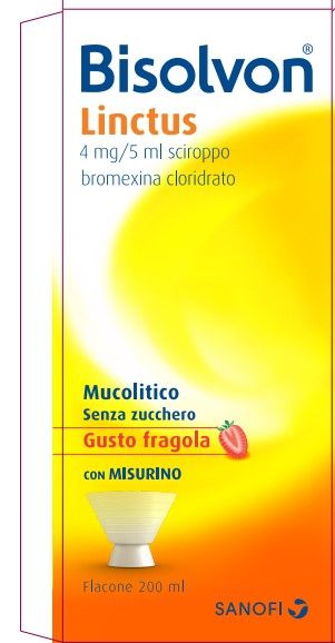 BISOLVON*SCIR FL 200ML FRAGOLA BISOLVON*SCIR FL 200ML FRAGOLA