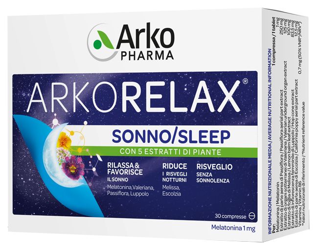 ARKORELAX SONNO 30CPR ARKORELAX SONNO 30CPR