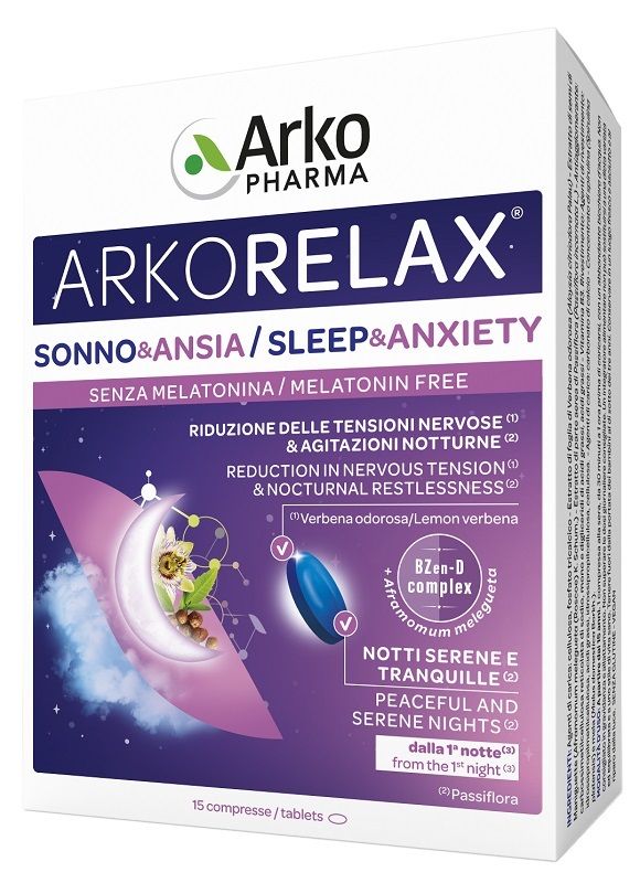 ARKORELAX SONNO&amp;ANSIA 15CPR