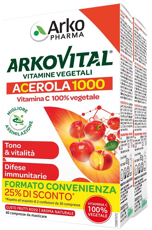 ARKOVITAL ACEROLA 1000 FA60CPR ARKOVITAL ACEROLA 1000 FA60CPR
