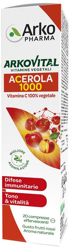 ARKOVITAL ACEROLA 1000 20CPR