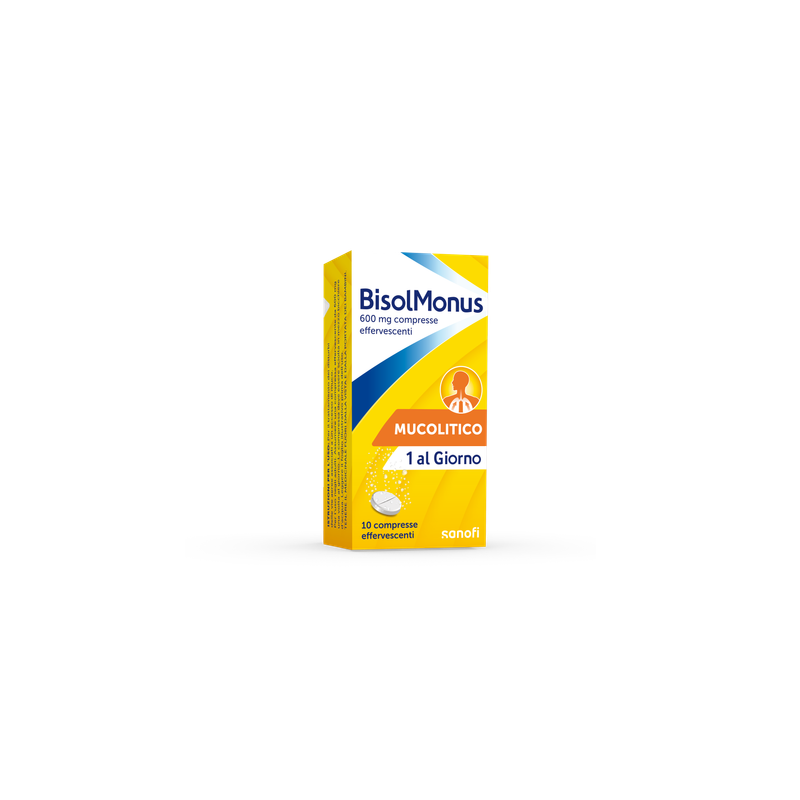 BISOLMONUS*10CPR EFF 600MG