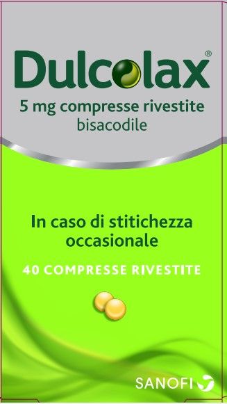 DULCOLAX*40CPR RIV 5MG