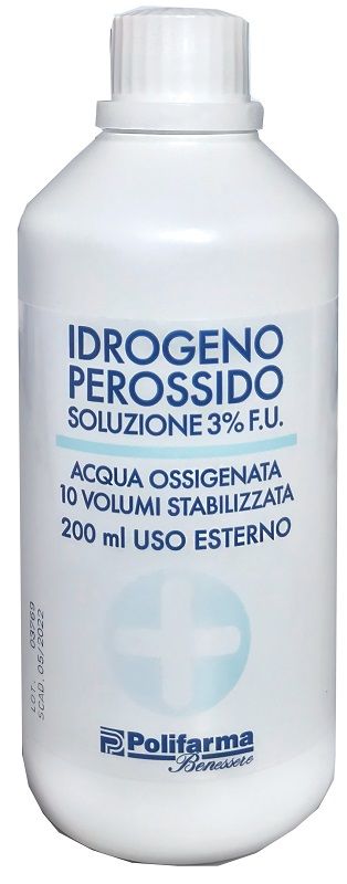 PEROSSIDO IDROGENO 3% 200ML PEROSSIDO IDROGENO 3% 200ML