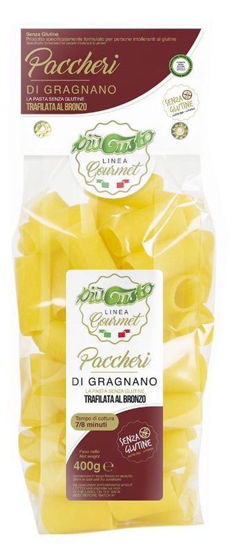PIU' GUSTO PACCHERI 400G
