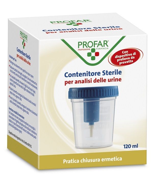 PROFAR CONT URINE C/TAPPO SICU