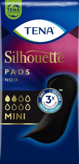 TENA SILHOUETTE NOIR MINI 18PZ TENA SILHOUETTE NOIR MINI 18PZ
