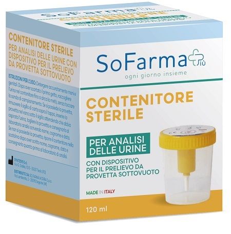 CONTENITORE URIN SV SOFARMAPIU CONTENITORE URIN SV SOFARMAPIU