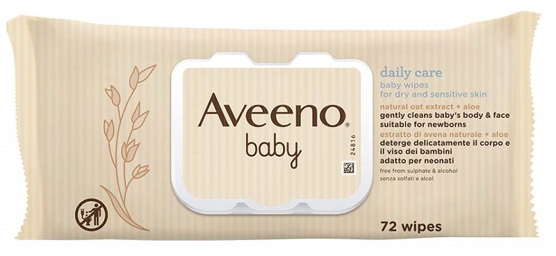 AVEENO BABY SALVIETTINE 72PZ AVEENO BABY SALVIETTINE 72PZ