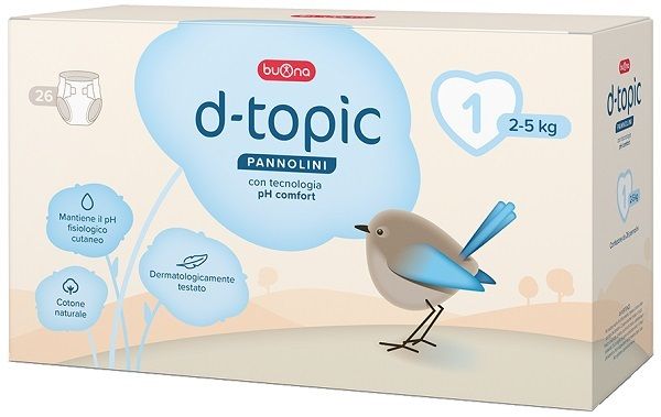 DTOPIC PANNOLINI 1 26PZ DTOPIC PANNOLINI 1 26PZ