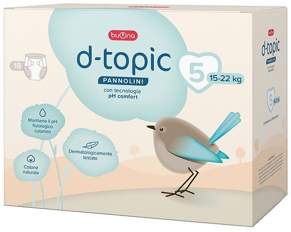 DTOPIC PANNOLINI 5 18PZ DTOPIC PANNOLINI 5 18PZ