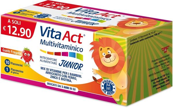 VITA ACT MULTIVITAMINICO J 10F VITA ACT MULTIVITAMINICO J 10F