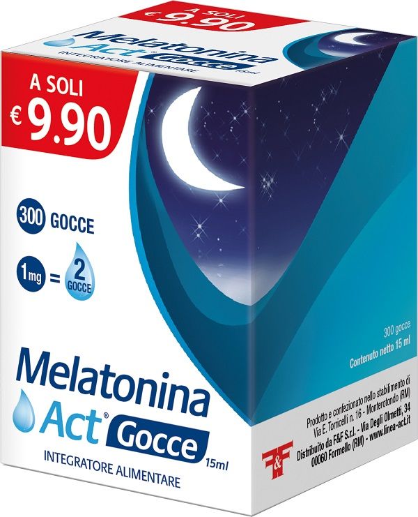 MELATONINA ACT GOCCE 15ML MELATONINA ACT GOCCE 15ML