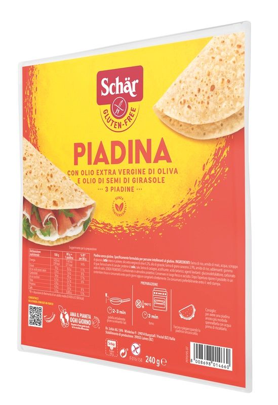 SCHAR PIADINA 3X80G SCHAR PIADINA 3X80G