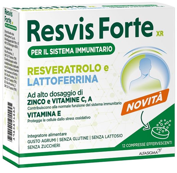 RESVIS FORTE XR 12CPR EFFERV RESVIS FORTE XR 12CPR EFFERV